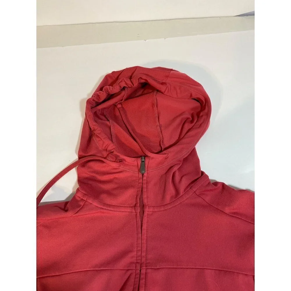 Columbia‎ Titanium Athletic Hoodie with Full Zipper Closure, Size XS Coral Color